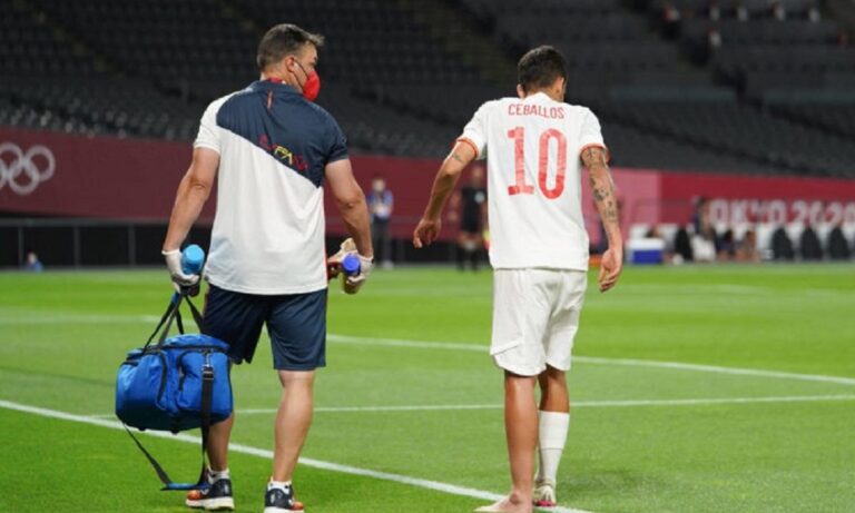 Ντάνι Θεμπάγιος: Ο Ισπανός σμπαράλιασε τον αστράγαλό του στο ματς με την Αίγυπτο
