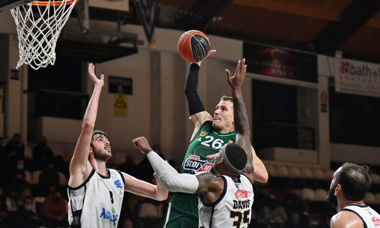 Ένα άνετο απόγευμα Δευτέρας είχε στην Πάτρα ο Παναθηναϊκός, επικρατώντας του Απόλλωνα με 90-48 για την 12η αγωνιστική της Basket League.