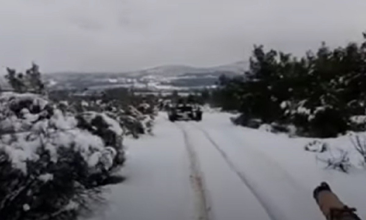 Χιονια: Οι ελληνικές Ένοπλες δυνάμεις στο φουλ όταν όλα είχαν σταματήσει – Ετοιμοπόλεμοι το μήνυμα