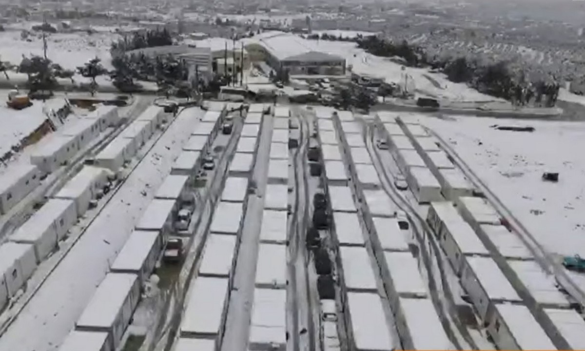 Κακοκαιρία Ελπίδα: Στο έλεος του χιονιά οι σεισμόπληκτοι στο Αρκαλοχώρι – Σοβαρά προβλήματα στην θέρμανση