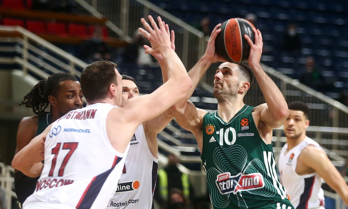 Παναθηναϊκός- ΤΣΣΚΑ 74-98: Περασμένα μεγαλεία, τωρινά χάλια