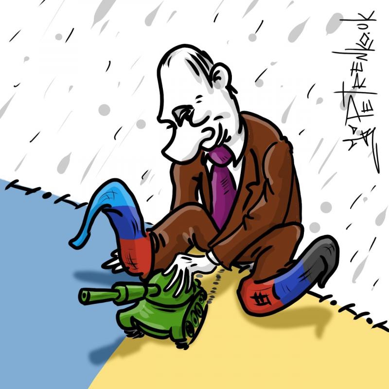 Πόλεμος στην Ουκρανία: Συγκλονιστικά σκίτσα για την εισβολή της Ρωσίας στην Ουκρανία που «αποτυπώνουν» το γεγονός με «αφοπλιστικό» τρόπο.