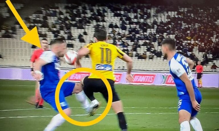 Χαμός στο ΟΑΚΑ για το πέναλτι που δεν πήρε η ΑΕΚ!