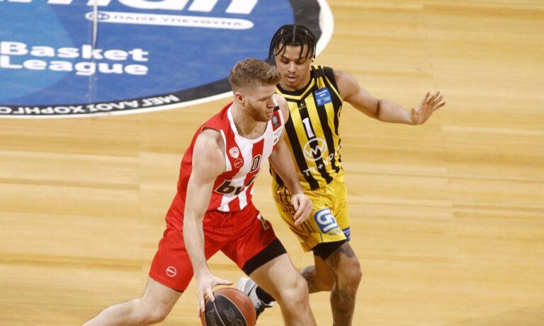 Βαθμολογία Basket League: Ξανά μόνος στην κορυφή ο Ολυμπιακός