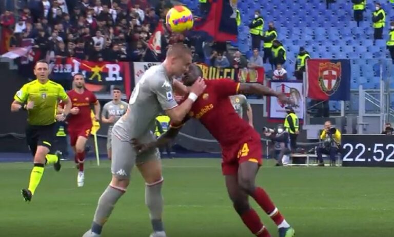 Ρόμα – Τζένοα: Ο Έστιγκαρντ παραλίγο να «πνίξει» τον Γκιάν! (vid)
