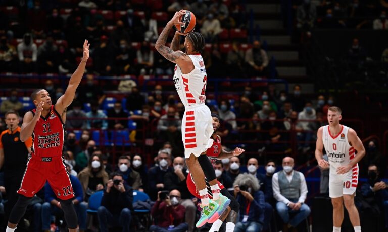 Ολυμπιακός: Κομβικής σημασίας ο αγώνας με την Αρμάνι Μιλάνο