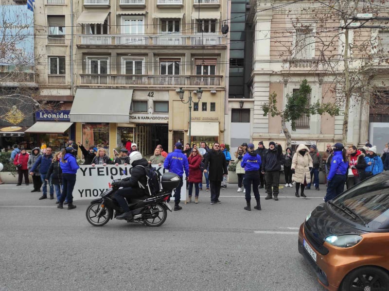 Υπουργείο Υγείας: Συγκέντρωση διαμαρτυρίας και απεργία πείνας από τους Υγειονομικούς σε αναστολή
