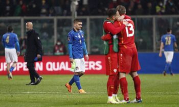 Προκριματικά Μουντιάλ: Η Ιταλία βιώνει τον απόλυτο εφιάλτη και θα συμπληρώσει τουλάχιστον 20 χρόνια χωρίς νοκ άουτ ματς σε Παγκόσμιο Κύπελλο!