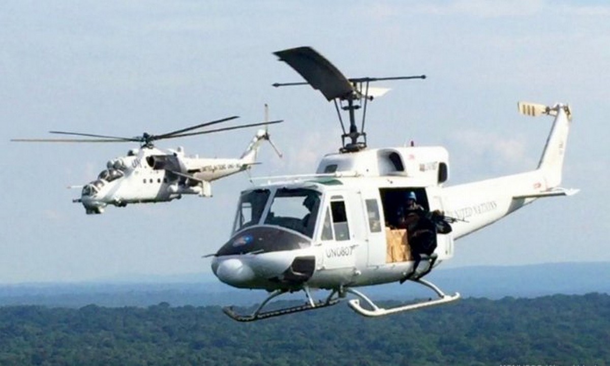 Κονγκό: Συνετρίβη ελικόπτερο του ΟΗΕ – Επιχείρηση εντοπισμού και διάσωσης