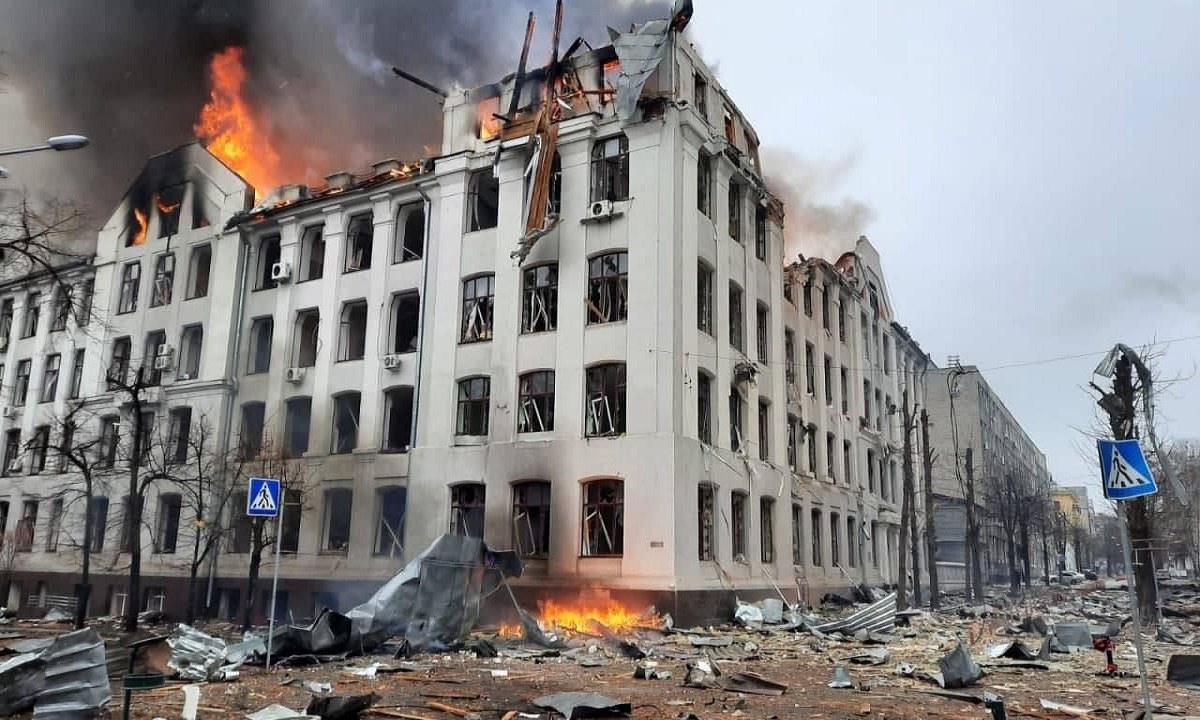 Πόλεμος στην Ουκρανία: Φωτογραφίες και videos απόλυτης καταστροφής - Όλεθρος στη Χερσώνα - Χτύπησαν Πανεπιστήμιο!
