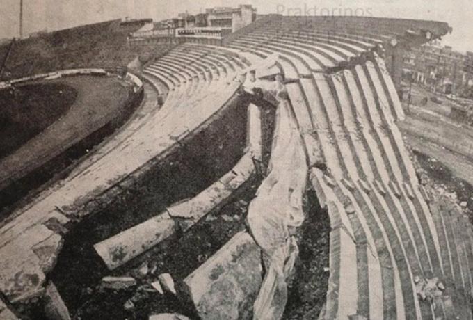 Σαν σήμερα: 42 χρόνια από την κατάρρευση της Θύρας 8 της Τούμπας (pics)