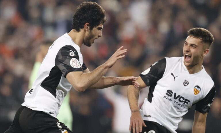 Copa Del Rey: Με σουτ από τα 25 μέτρα, ο Γκέντες έστειλε τη Βαλένθια σε τελικό Κυπέλλου Ισπανίας μετά από τρία χρόνια