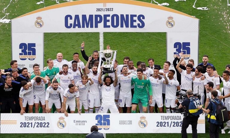 La Liga: Πρωταθλήτρια η Ρεάλ Μαδρίτης με τεσσάρα