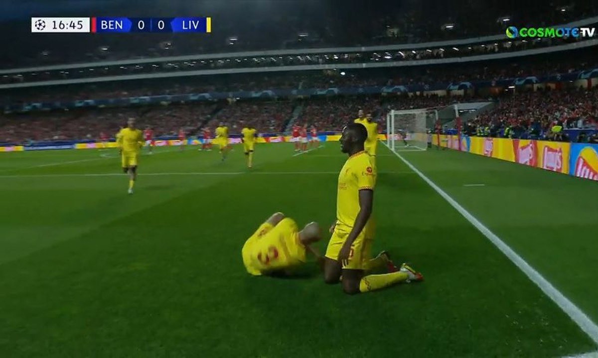 Μπενφίκα – Λίβερπουλ: Ο Κονατέ νικάει τον Βλαχοδήμο για το 0-1 των «κόκκινων» (vid)