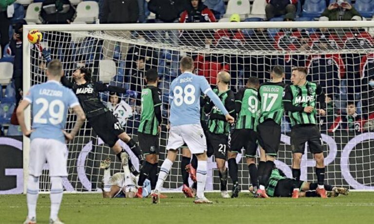 Λάτσιο – Σασουόλο 2-1: Ο Κυριακόπουλος και η παρέα του ηττήθηκαν 2 μήνες μετά – Η βαθμολογία της Serie A