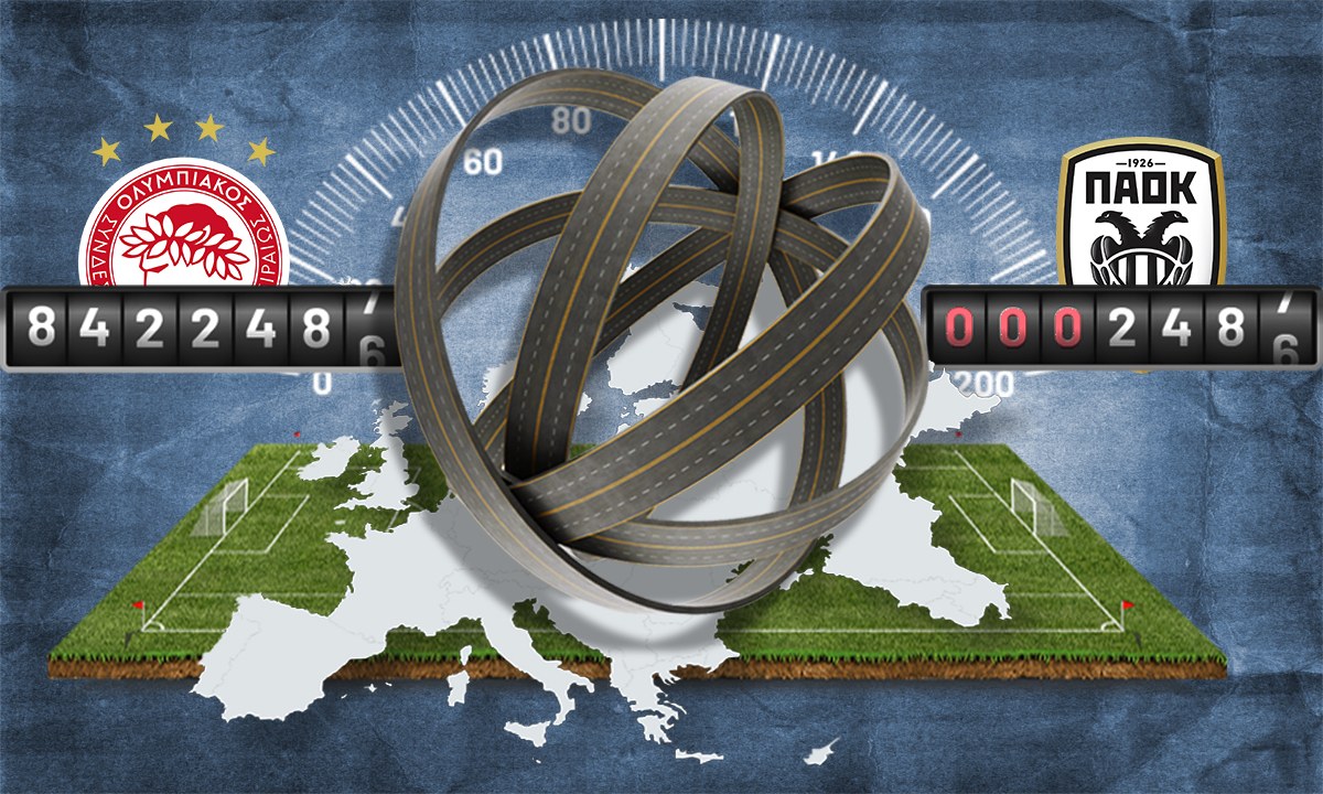 UEFA Ranking Ελλάδα: Ο ΠΑΟΚ βάζει το κερασάκι – Την τούρτα την έφτιαξε ο Ολυμπιακός, μόνος του