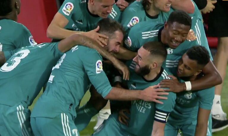 LaLiga: Ανατροπή τίτλου η Ρεάλ Μαδρίτης στο «καμίνι» της Σεβίλλης