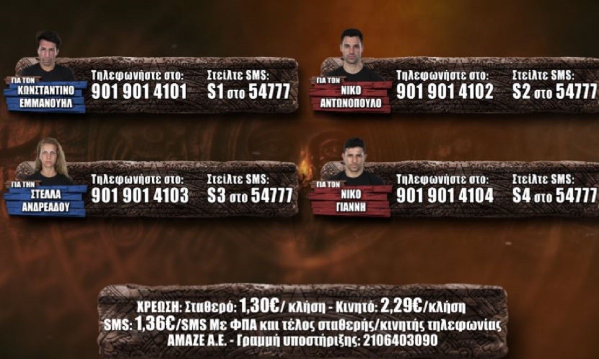 Survivor προτεινόμενοι spoiler 11/4: MEGA POLL! Ψηφίστε ποιος θέλετε να αποχωρήσει!