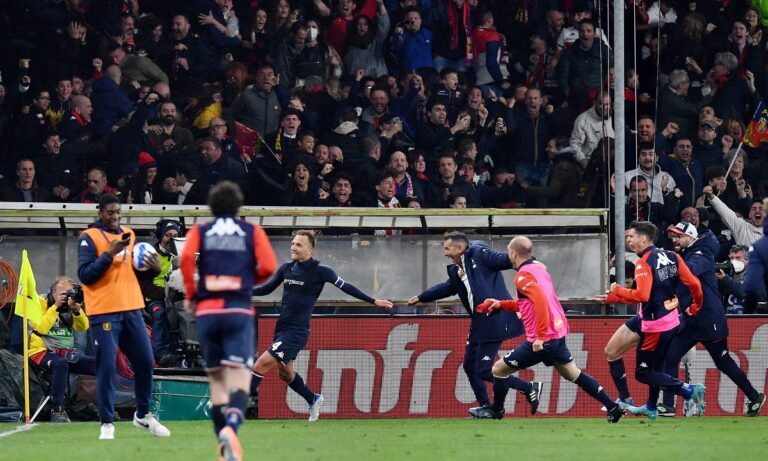 Serie A: Απίθανη ανατροπή σωτηρίας για την Τζένοα κόντρα στη Γιουβέντους με απίθανο story- Η βαθμολογία