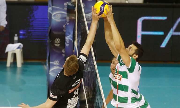 ΠΑΟΚ – Παναθηναϊκός 3-2 σετ: Προβάδισμα τίτλου