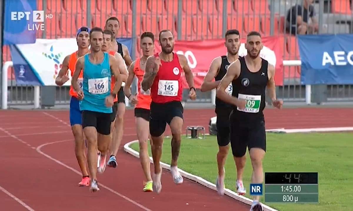 Θεσσαλονίκη: Μεγάλο ρεκόρ με 1.47.00 στα 800μ. για τον Χρήστο Κοτίτσα
