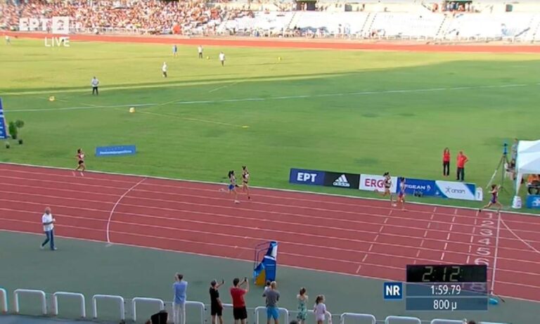 Θεσσαλονίκη: Η Κατερίνα Κουτλή νικήτρια στα 800μ. με 2.12.90