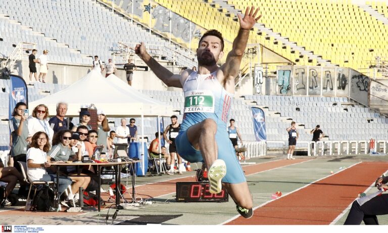 Θεσσαλονίκη: Έφτασε τις 5 νίκες στο μήκος με 8,32μ. ο Μίλτος Τεντόγλου