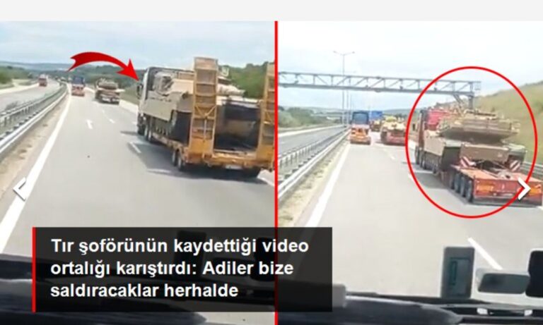 Τουρκία: Τούρκος φορτηγατζής είδε ένα τεράστιο κομβόι να μεταφέρει στρατιωτικό εξοπλισμό των ΗΠΑ στην Ελλάδα και δήλωσε σοκαρισμένος!
