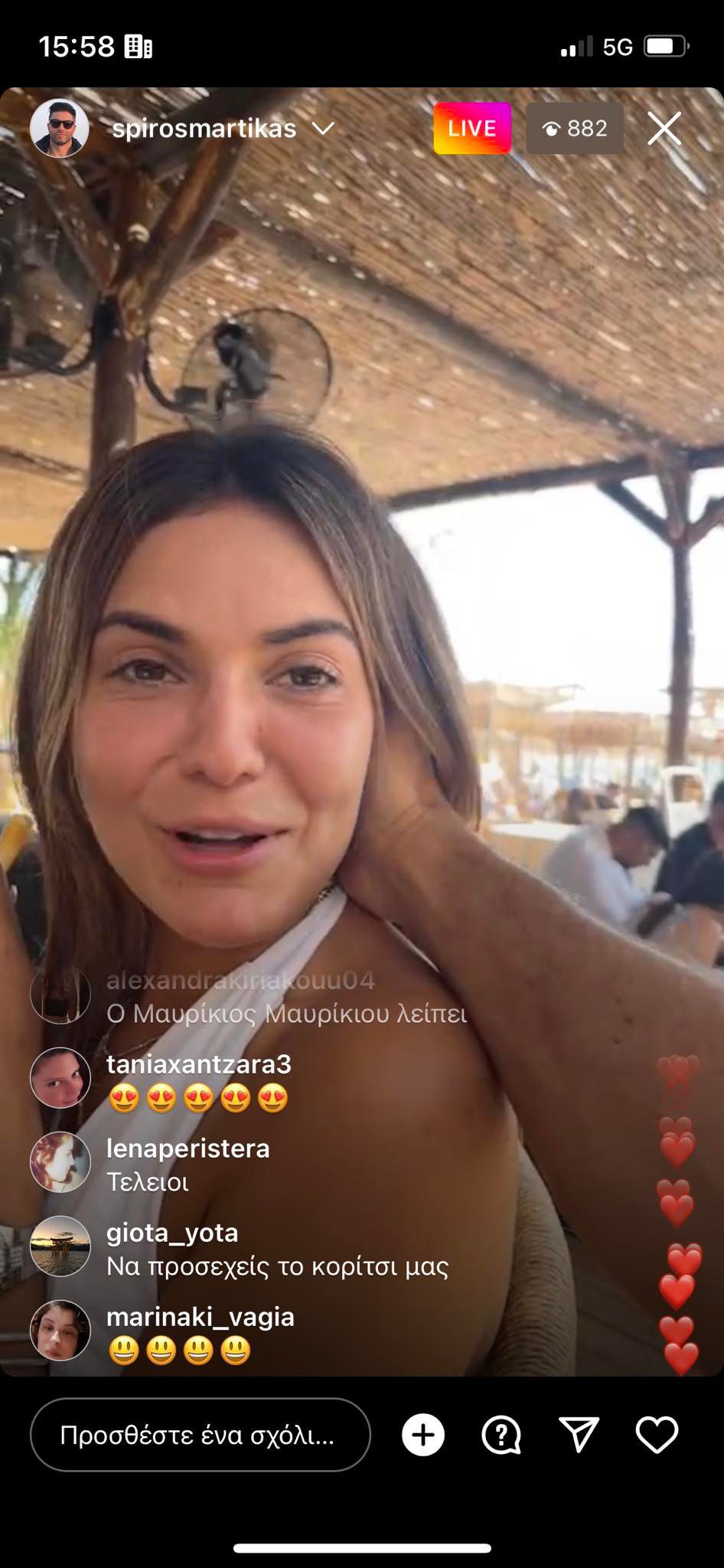 Survivor: Μαρτίκας και Βρισηίδα κάνουν μαζί διακοπές στην Χαλκιδική και σεLive τους ήταν ιδιαίτερα... θερμοί και αποκαλυπτικοί μεταξύ τους.