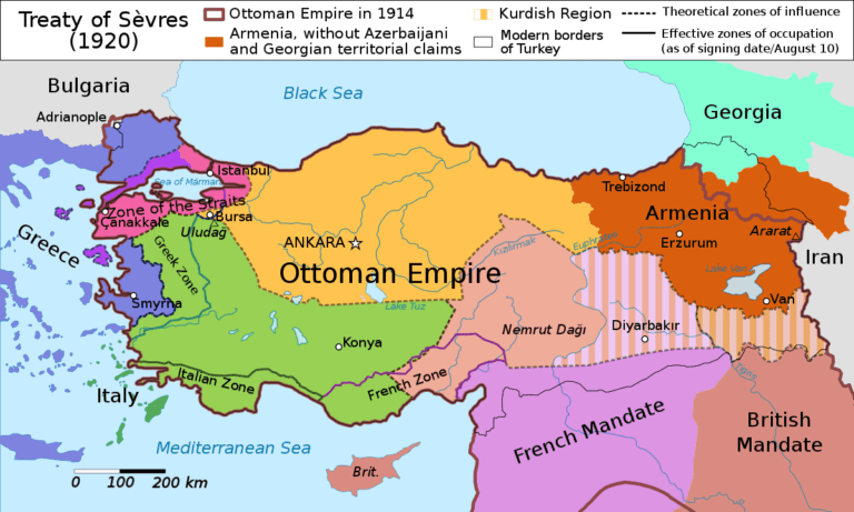 Μια μέρα σαν σήμερα, υπογράφεται η Συνθήκη των Σεβρών, ή αλλιώς η αρχή του τέλους της Οθωμανικής Αυτοκρατορίας.