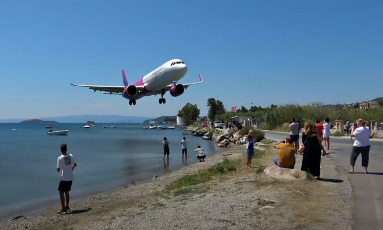 Airbus: Θέμα στη «Mirror» η προσγείωση στη Σκιάθο – To video του τρόμου