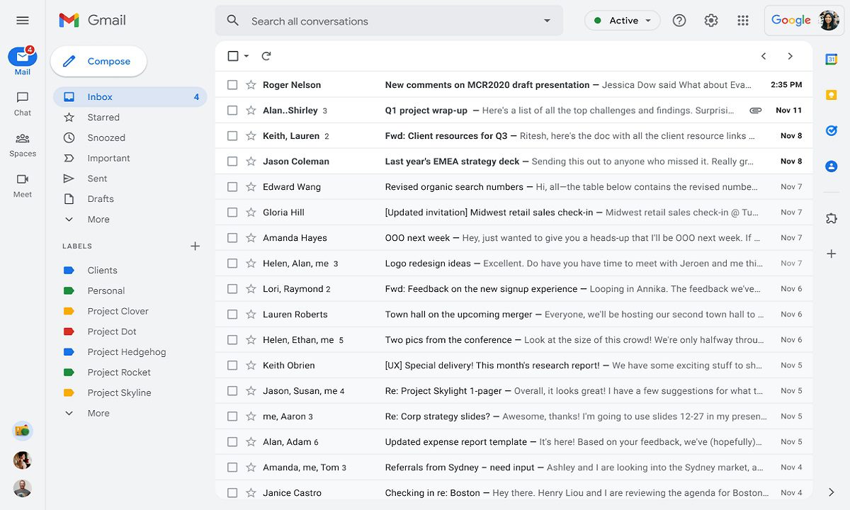 Gmail: Έτσι γίνεται η επαναφορά στην παλιά μορφή του!