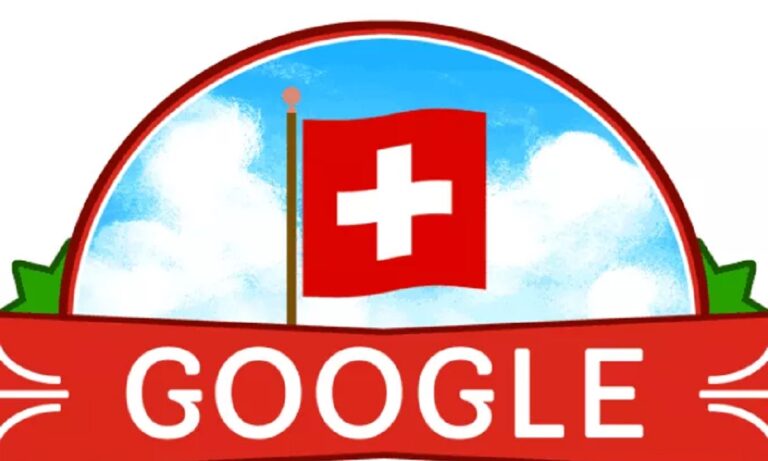 Google Doodle: Η Εθνική Ημέρα της Ελβετίας!