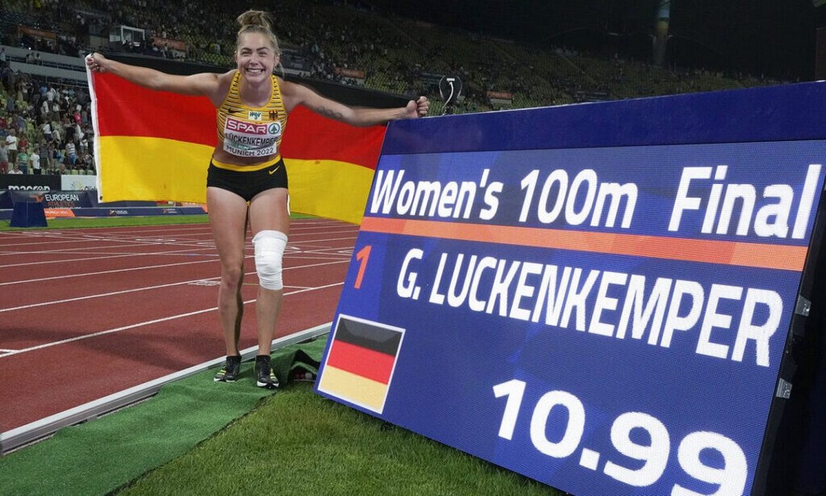 100μ: Αυτή είναι η πιο γρήγορη γυναίκα στην Ευρώπη!
