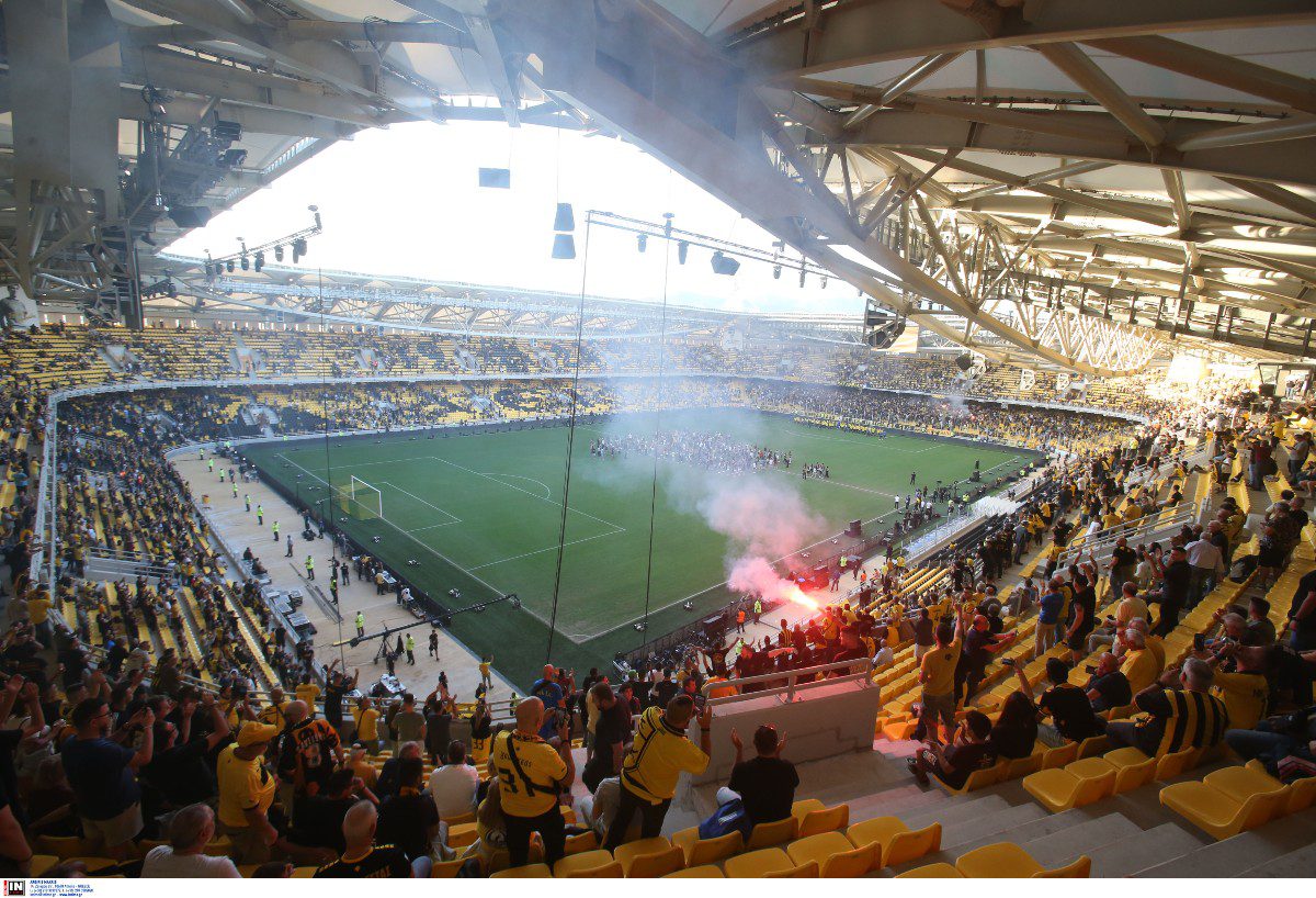 Δείτε βίντεο και φωτογραφίες από τα μεγαλοπρεπή εγκαίνια του νέου γηπέδου της ΑΕΚ - Πιο συγκινημένος από όλους ο Δημήτρης Μελισσανίδης.