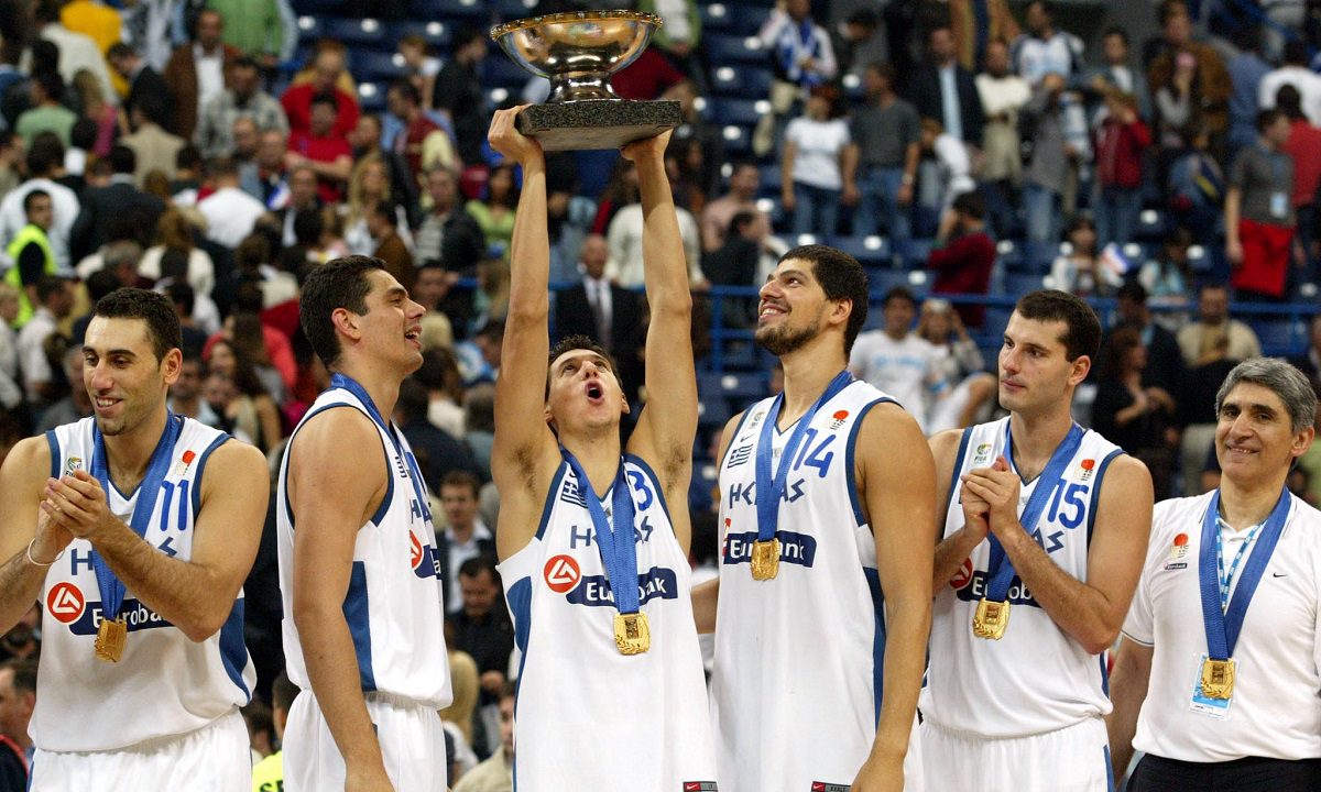 Στις 25 Σεπτεμβρίου του 2005 στο Ευρωμπάσκετ στο Βελιγράδι η Ελλάδα ανέβηκε για δεύτερη φορά στην ιστορία της στον ευρωπαϊκό θρόνο.