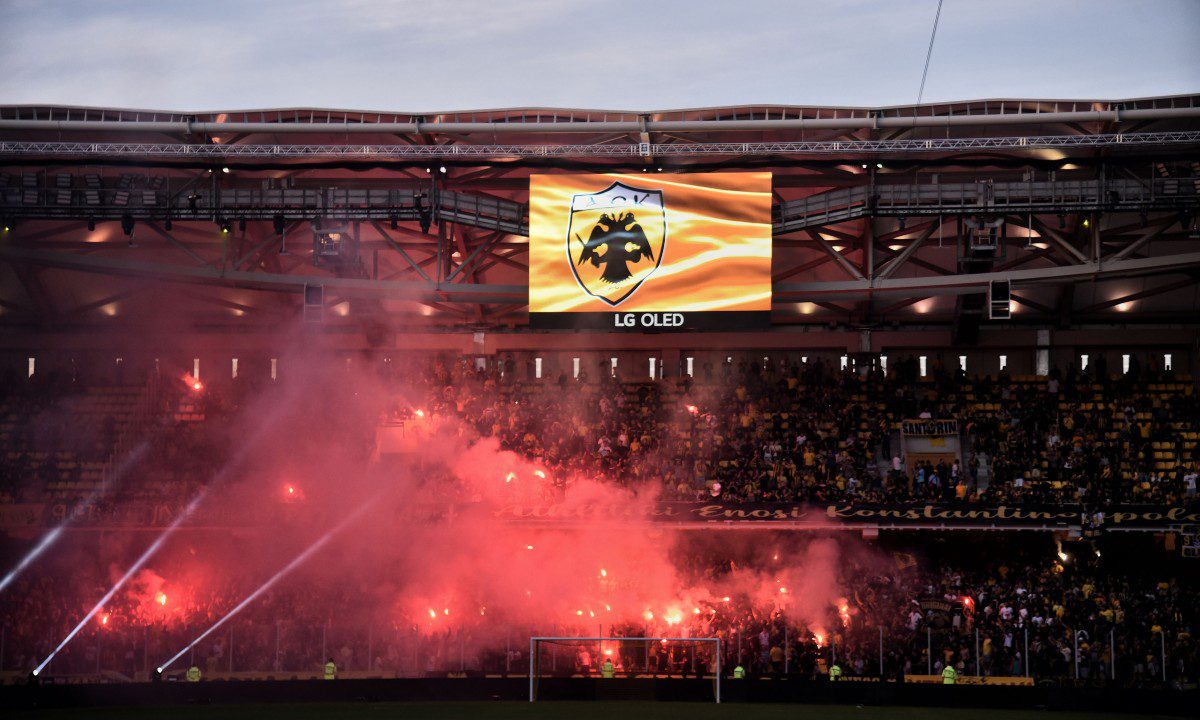 Δείτε βίντεο και φωτογραφίες από τα μεγαλοπρεπή εγκαίνια του νέου γηπέδου της ΑΕΚ - Πιο συγκινημένος από όλους ο Δημήτρης Μελισσανίδης.