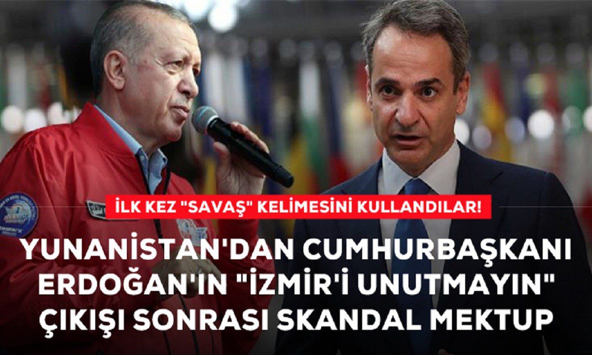 Τούρκοι: Σκανδαλώδης ελληνική επιστολή – Καταδικάστε την Τουρκία ή η Ευρώπη θα διακινδυνεύσει νέο πόλεμο