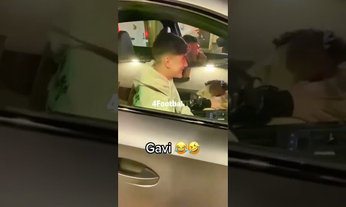 Μπαρτσελόνα: Οπαδός τρομάζει τον Γκάβι μέσα στο αμάξι - Επική αντίδραση του Golden Boy! (vid)