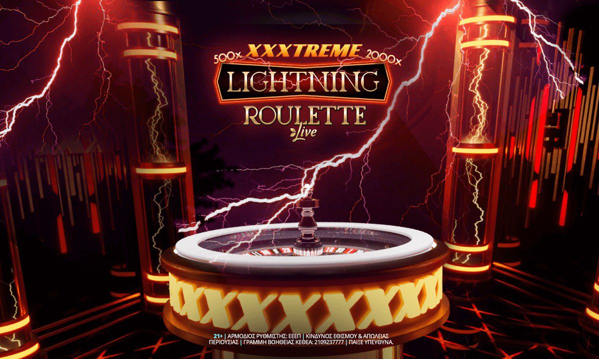 XXXtreme Lightning Roulette Live: Συναρπαστική ρουλέτα στη Novibet