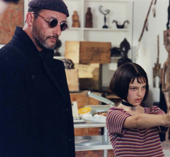 9 Léon (1994) — Jean Reno και Natalie Portman