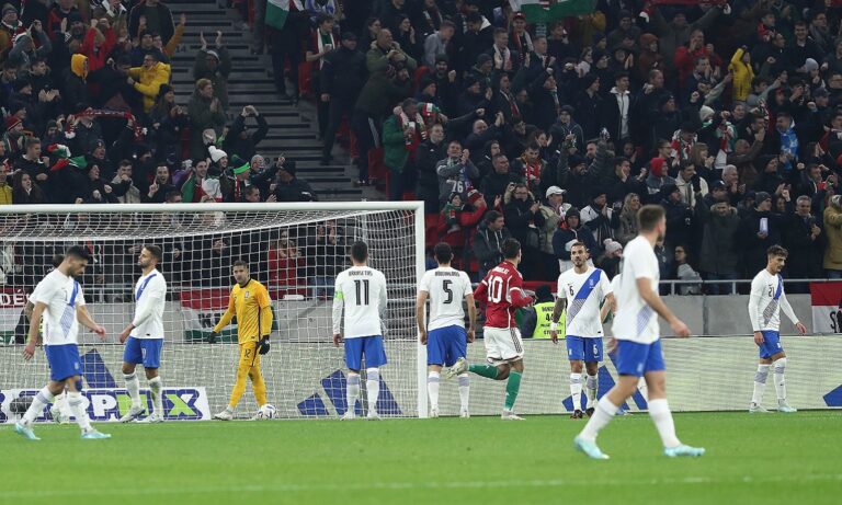 Ουγγαρία – Ελλάδα 2-1: Νέα προβληματική εμφάνιση και ήττα στο φινάλε με «δώρο» Πασχαλάκη