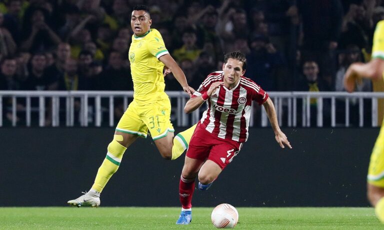 Ολυμπιακός – Ναντ 0-2 (ΤΕΛΙΚΟ)