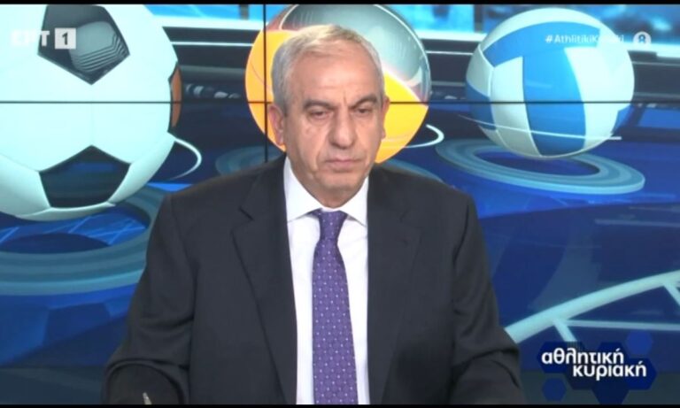 Διαφωνεί ο Παναγιώτης Βαρούχας με τον Τάσο Κάκο για το Ολυμπιακός – AEK