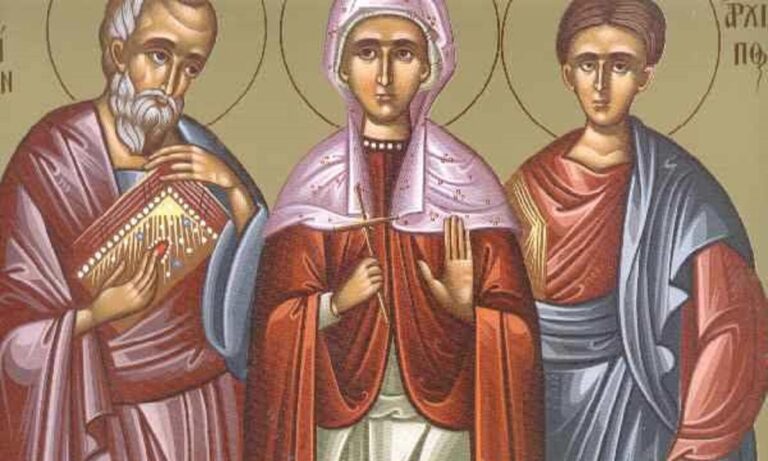 Εορτολόγιο Τρίτη 22 Νοεμβρίου: Ποιοι γιορτάζουν σήμερα