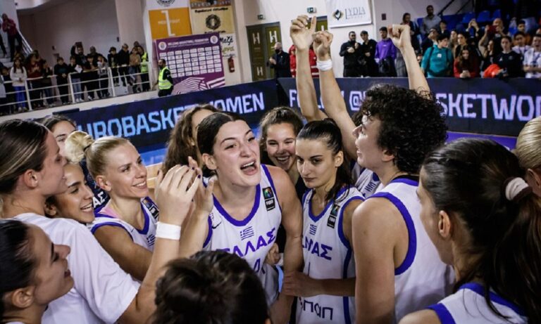 Η Εθνική Γυναικών έκανε το μεγάλο βήμα για την πρόκριση στο Ευρωμπάσκετ 2023 μετά τη νίκη της με 72-65 επί της Μεγάλης Βρετανίας στη Ρόδο.
