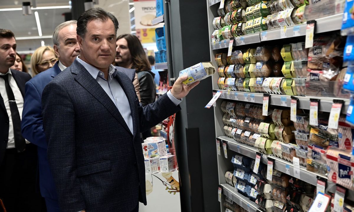 Άδωνις Γεωργιάδης: Πανηγυρίζει που έπεσε μισή μονάδα ο πληθωρισμός, ενώ οι πολίτες ζουν εφιάλτη με τα ψώνια του σούπερμαρκετ