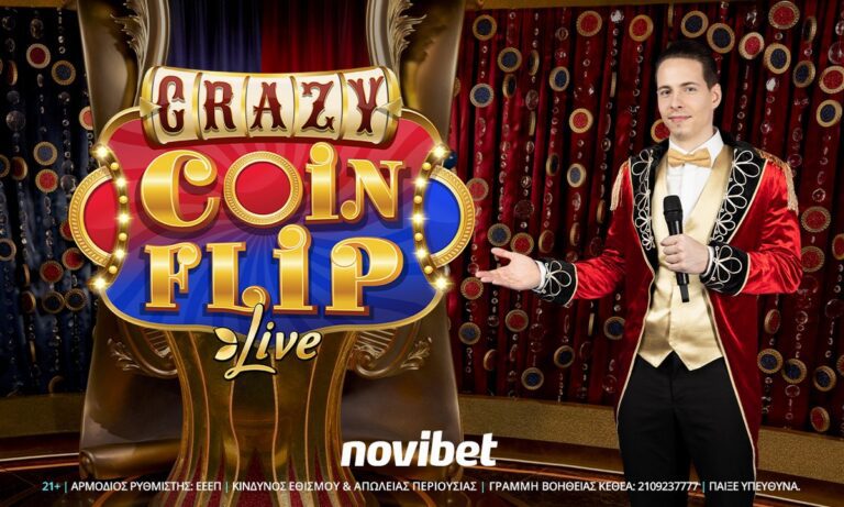 Crazy Coin Flip: Συναρπαστικό παιχνίδι από την Evolution