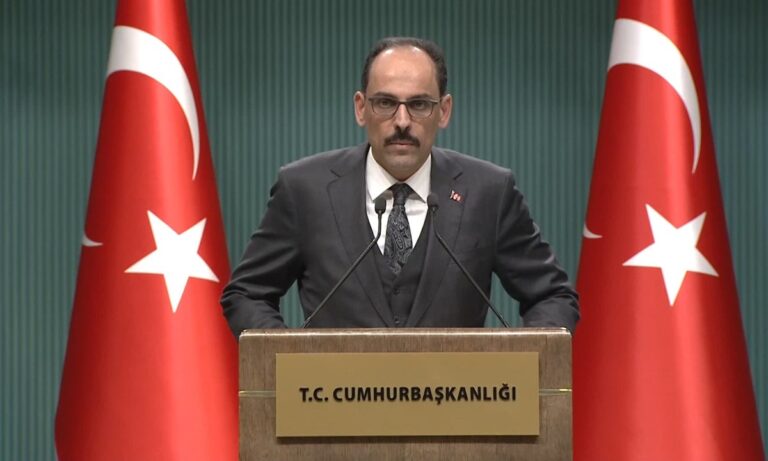 Ελληνοτουρκικά: Ρίχνει λάδι στη φωτιά ο Καλίν – Η Ελλάδα δεν μπορεί να απειλήσει την Τουρκία