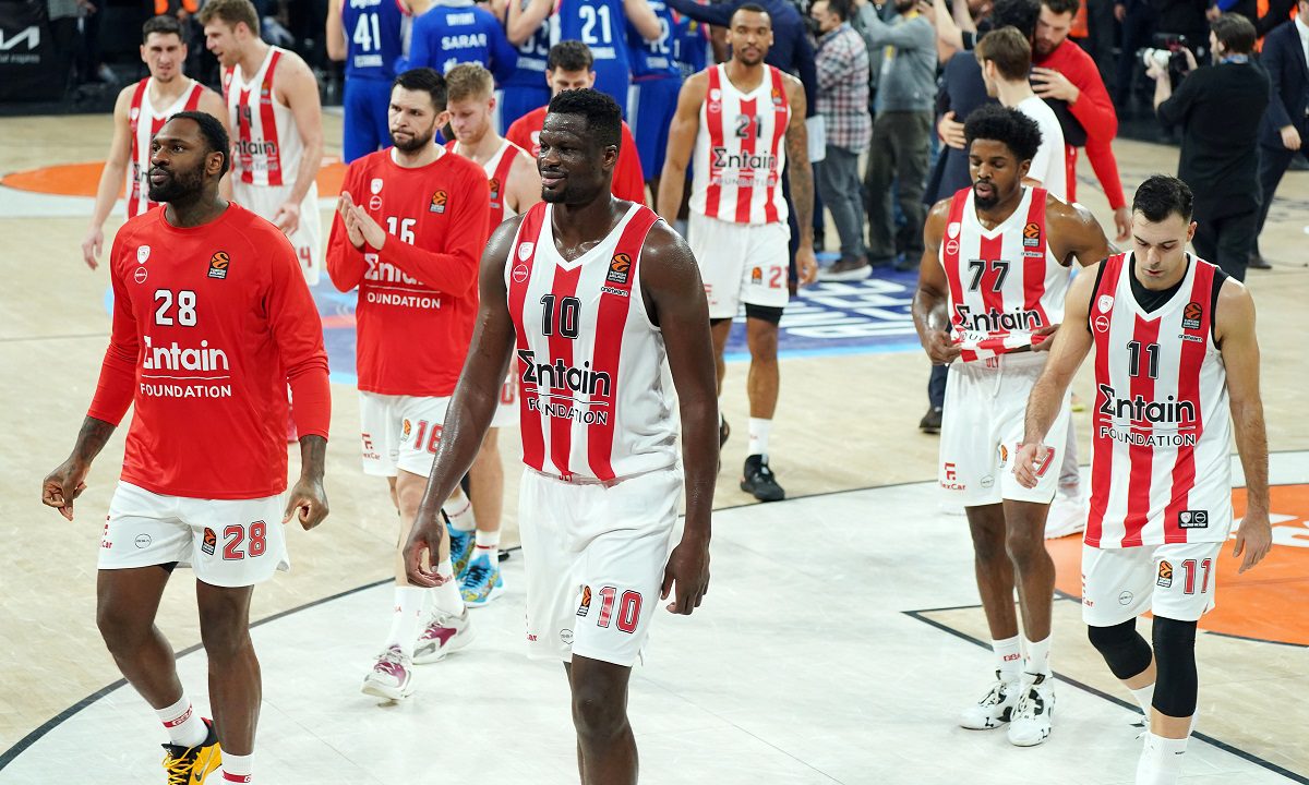 Euroleague: Έπεσε 5ος ο Ολυμπιακός, δείτε τη βαθμολογία